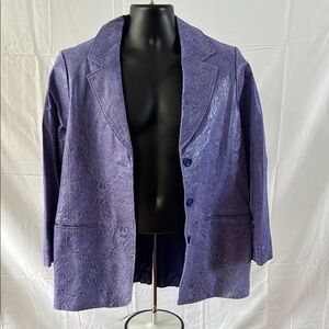 Elegant Purple Women's Jacket